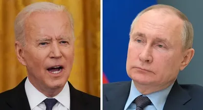 Joe Biden, presidente de Estados Unidos, y Vladimir Putin, presidente de Rusia