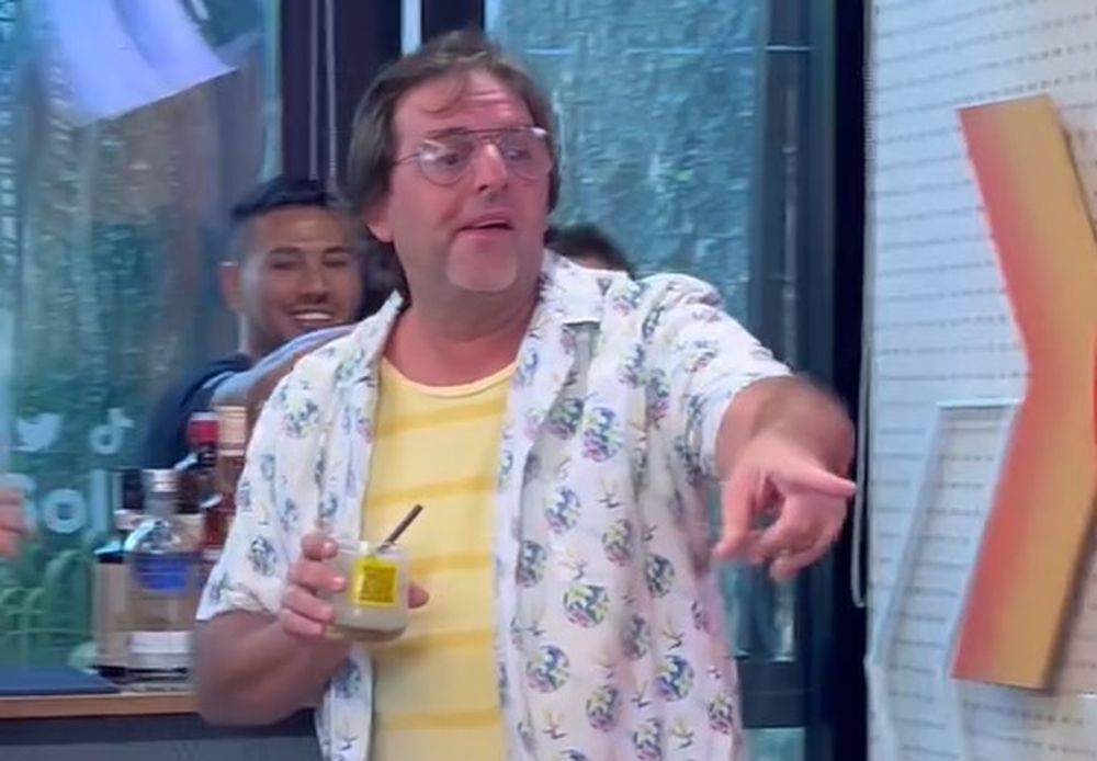 Jorge Piñeyrúa en el festejo de su cumpleaños en Del Sol