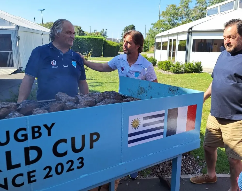 Lacalle Pou en el aasado de Los Teros