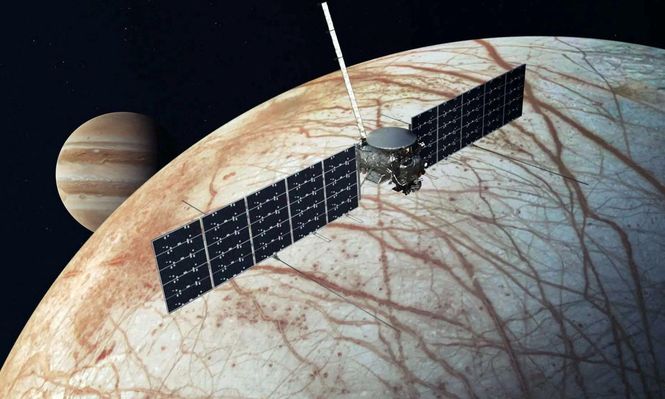 El Europa Clipper mapeará completamente la superficie de Europa, la misteriosa luna de Júpiter.