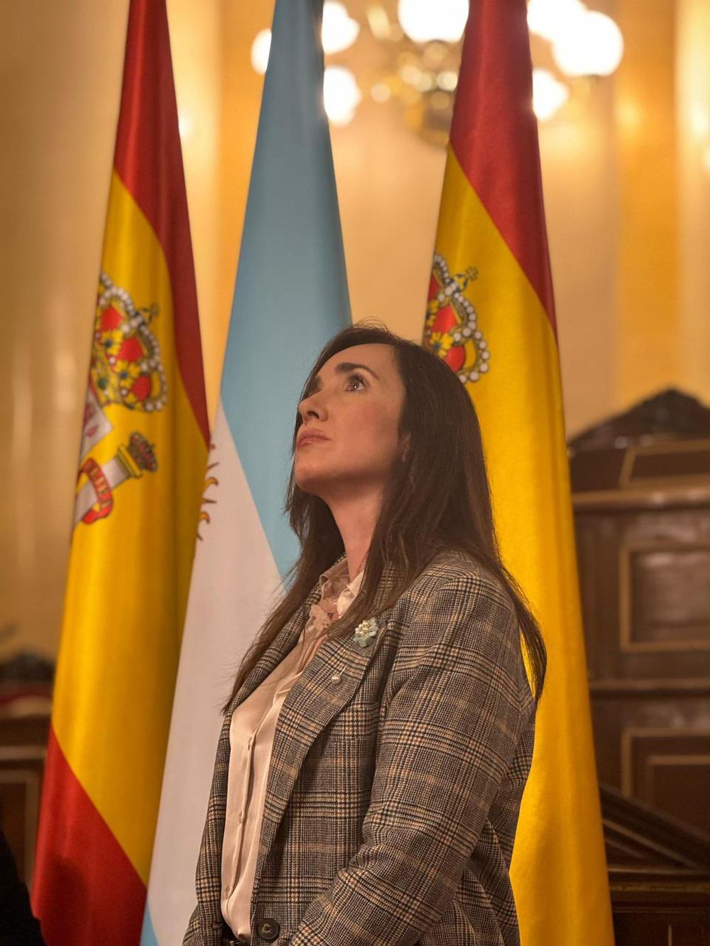 La vicepresidenta de Argentina, Victoria Villarruel. Twitter