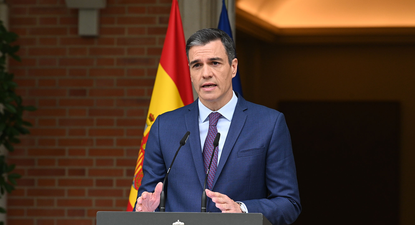 Pedro Sánchez, presidente del Gobierno español