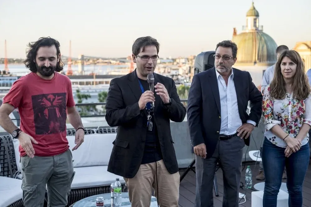 Leonardo Cordero, Sergio Delgado, Mario Sánchez, María Eugenia Gallero.