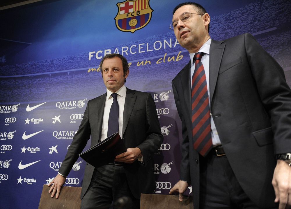 Rosell y Bartomeu, citados por el juez.