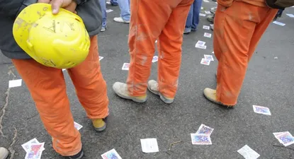 Trabajadores del Sunca hacen paro