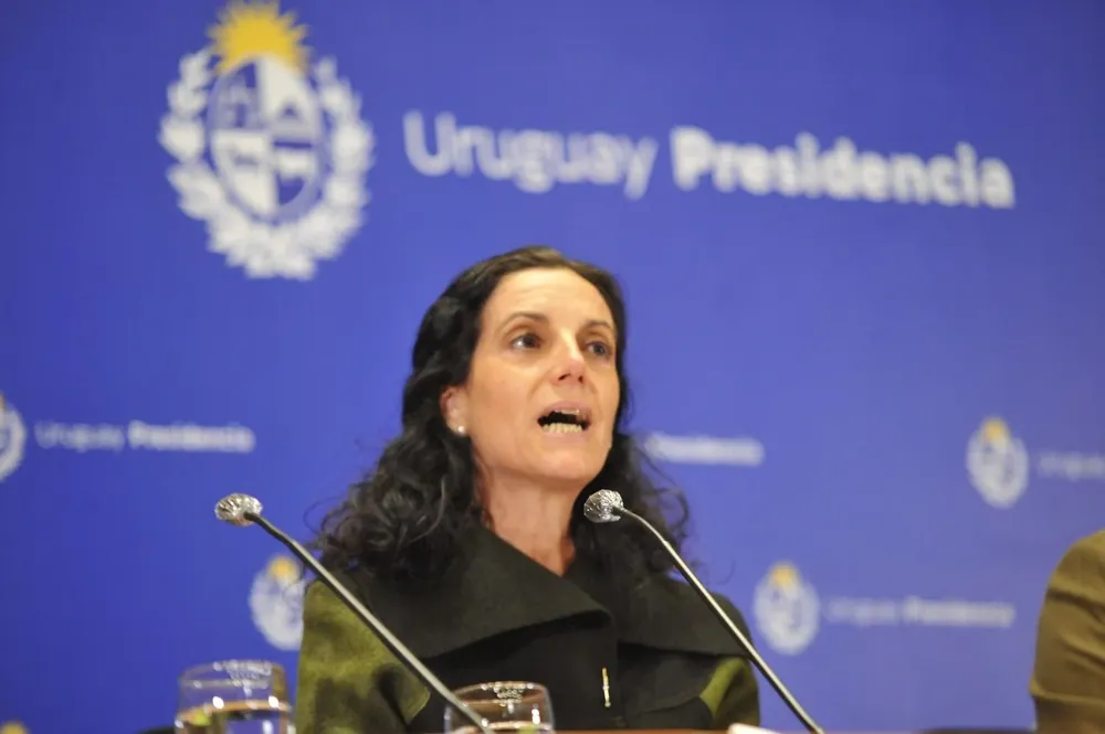 Azucena Arbeleche, ministra de Economía y Finanzas