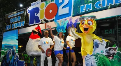RIO 2 en el Desfile de Carnaval y de Escuelas de Samba