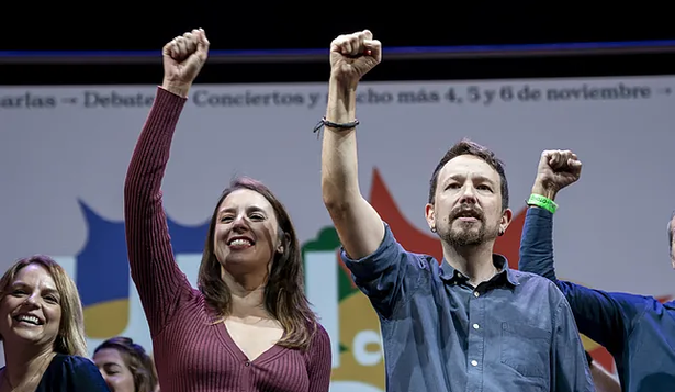Pablo Iglesias e Irene Montero