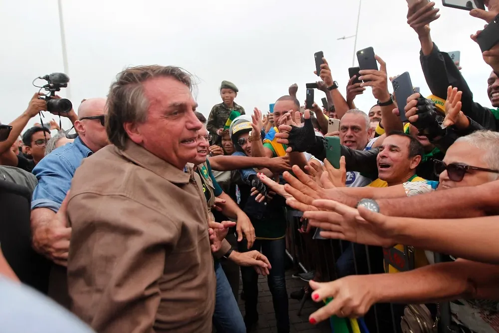 El presidente de Brasil, Jair Bolsonaro