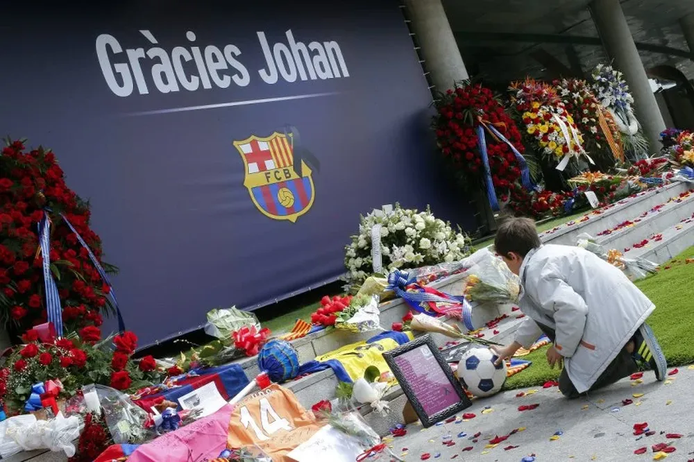 Despedida a Cruyff en el Camp Nou