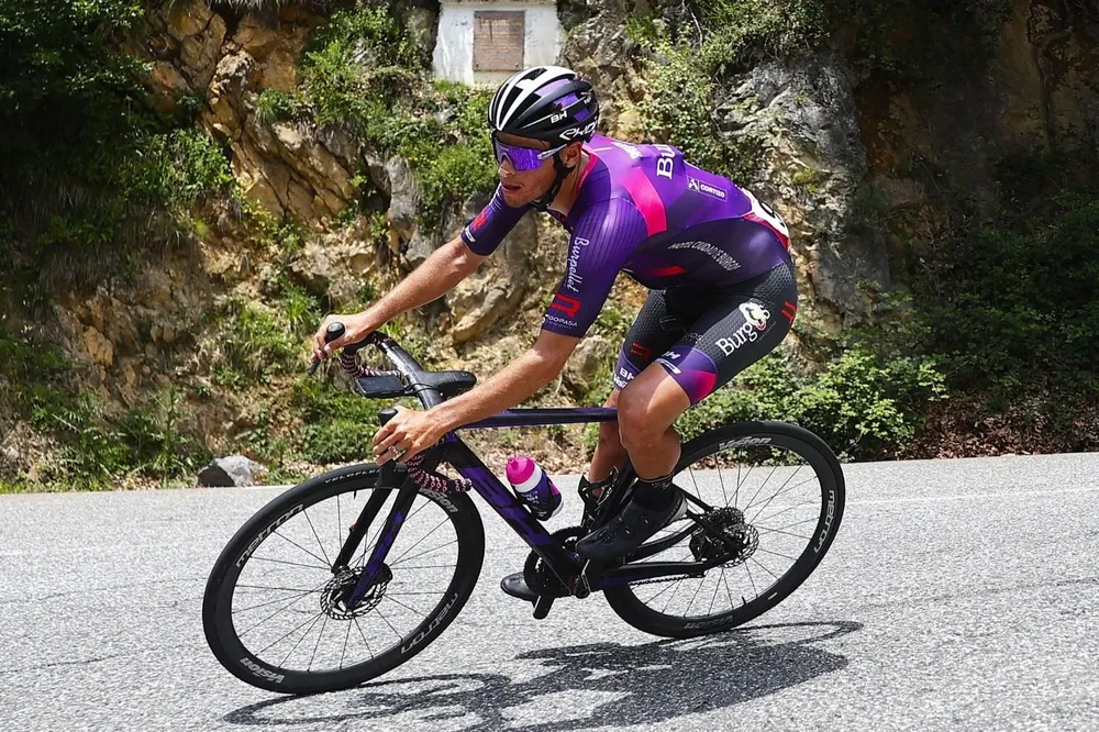 Eric Faúndez, ciclista uruguayo del equipo Burgos