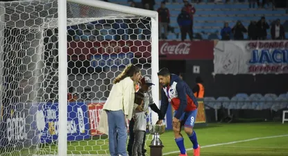 Suárez, la copa y su familia