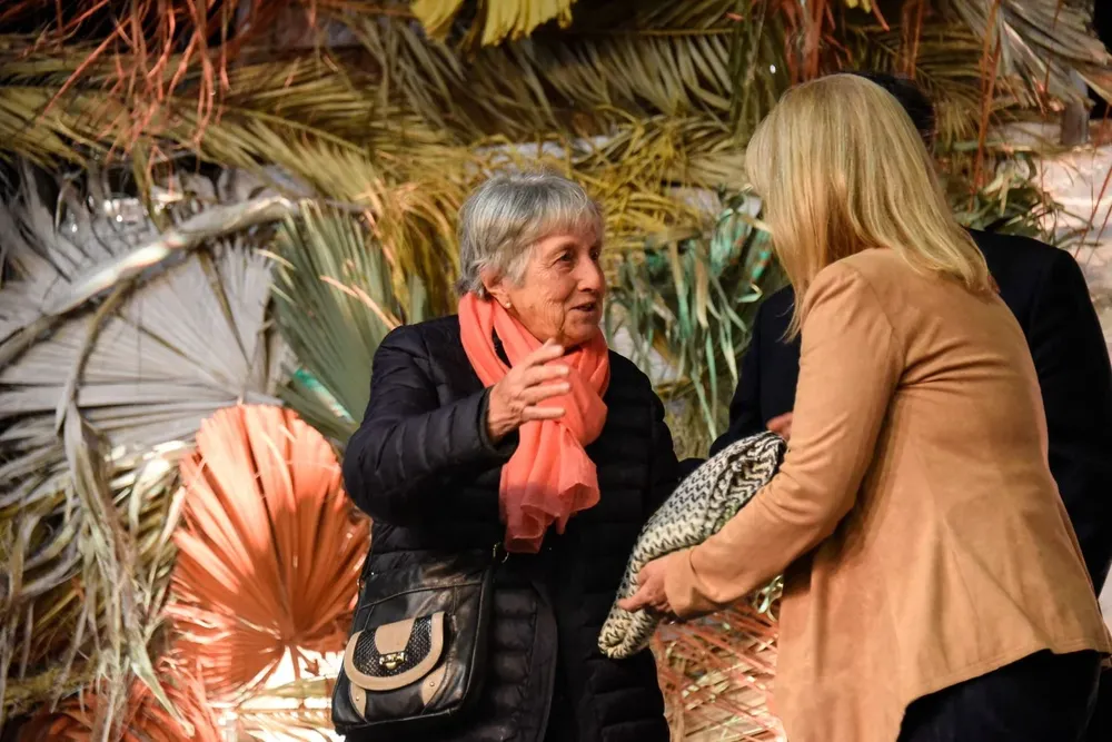 Cosse durante el homenaje de ARU a Las Rurales.