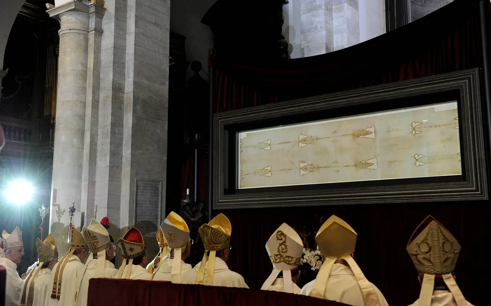 La Iglesia Católica deja en manos de la ciencia verificar la autenticidad del Santo Sudario.