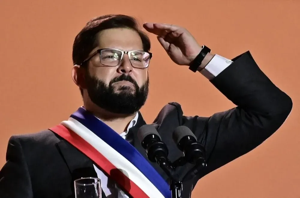 El presidente de Chile, Gabriel Boric.