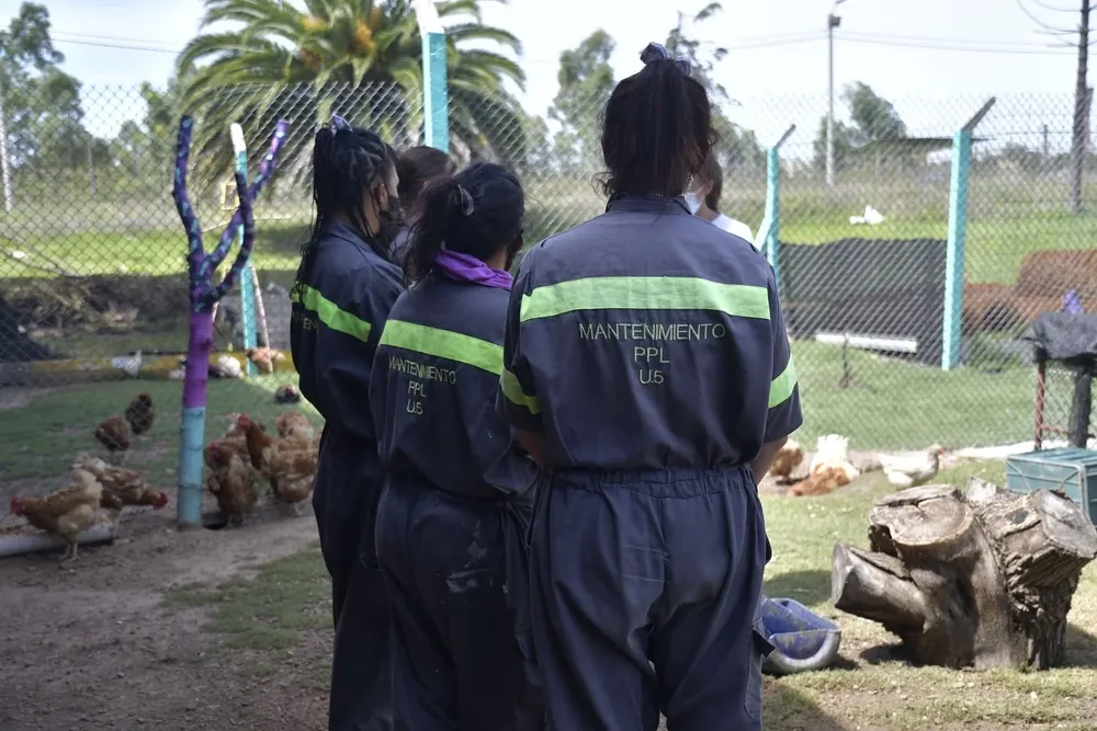 Mujeres privadas de libertad. (Archivo)
