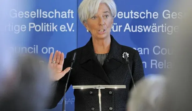 Christine Lagarde, directora gerente del FMI