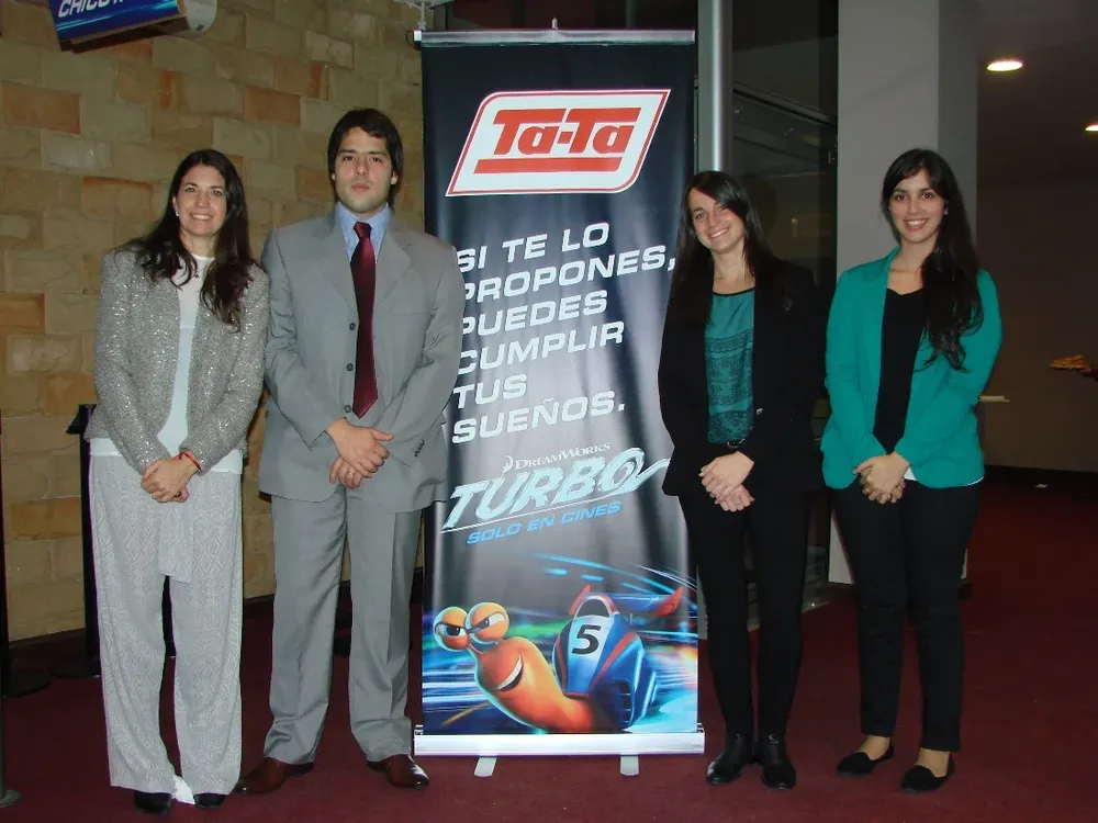 Virginia Fasano, Diego Porto, Florencia Pan y Leticia Reyes.
