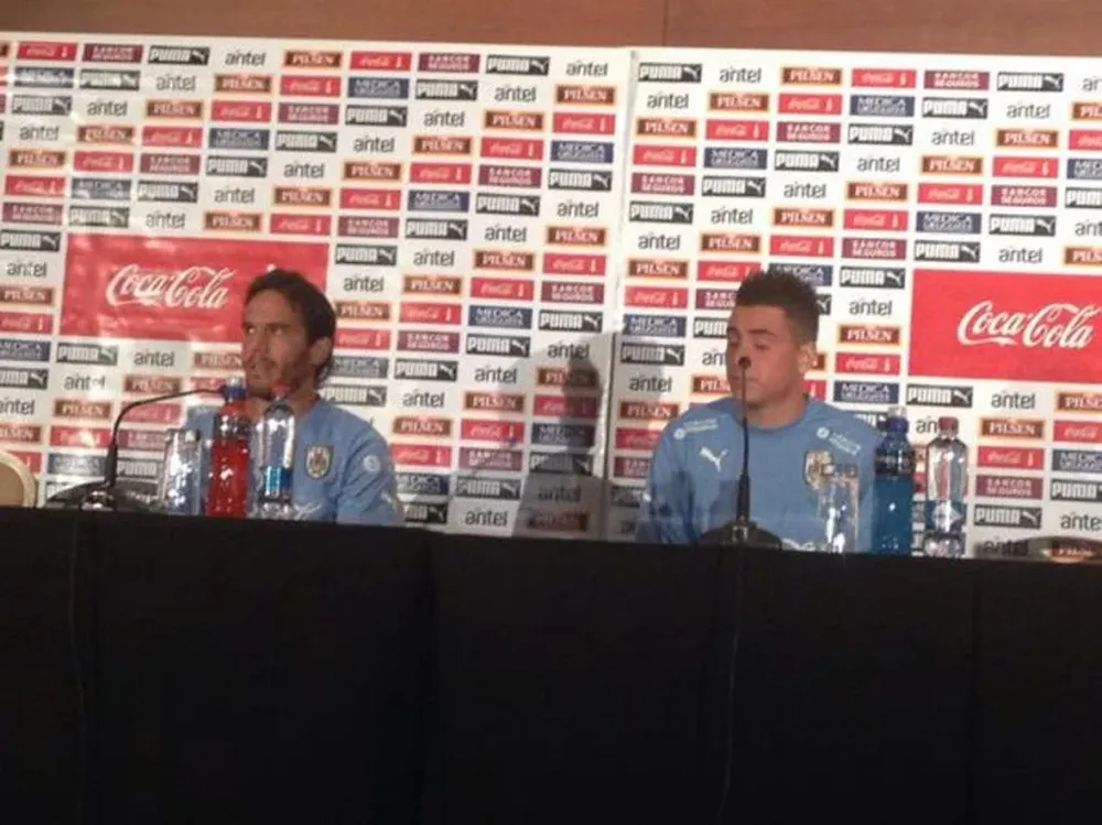 Tata González y Jose María Giménez en la conferencia