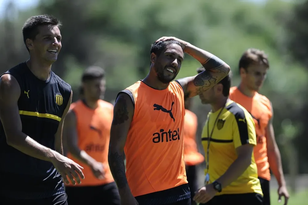 Ramón Arias en Los Aromos en su primer ciclo en Peñarol