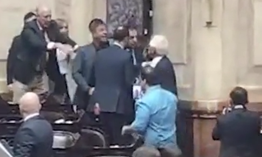La Cámara de Diputados vivió una sesión caótica
