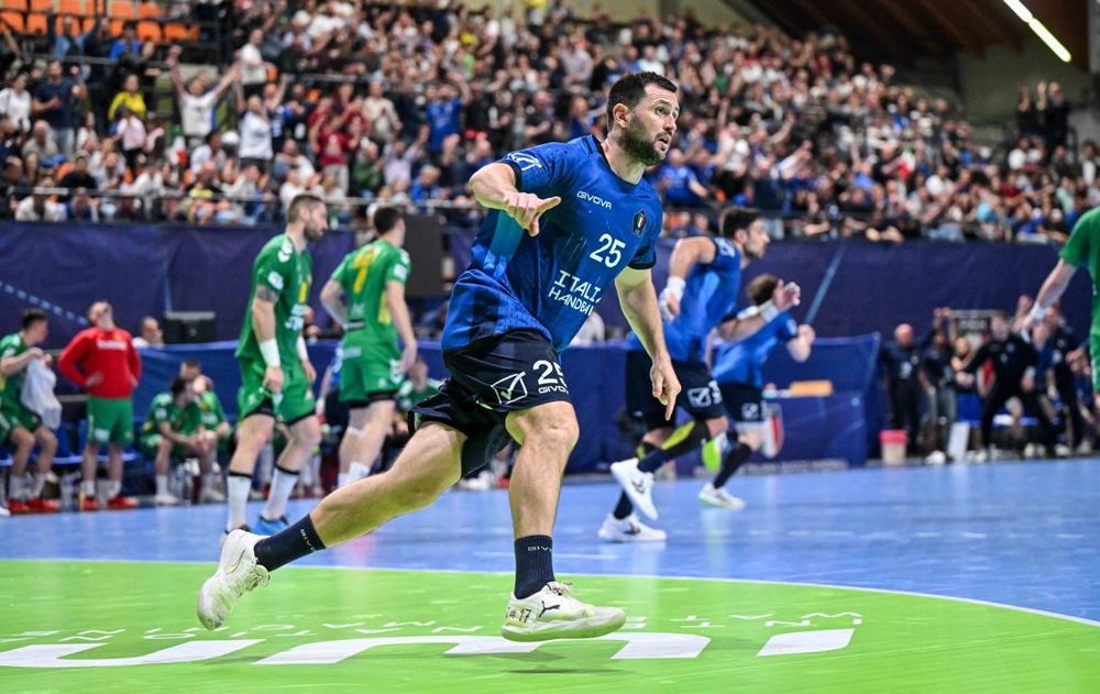 Pablo Marrochi con Italia