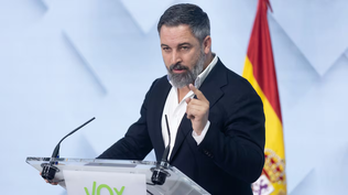 El líder de Vox, Santiago Abascal.