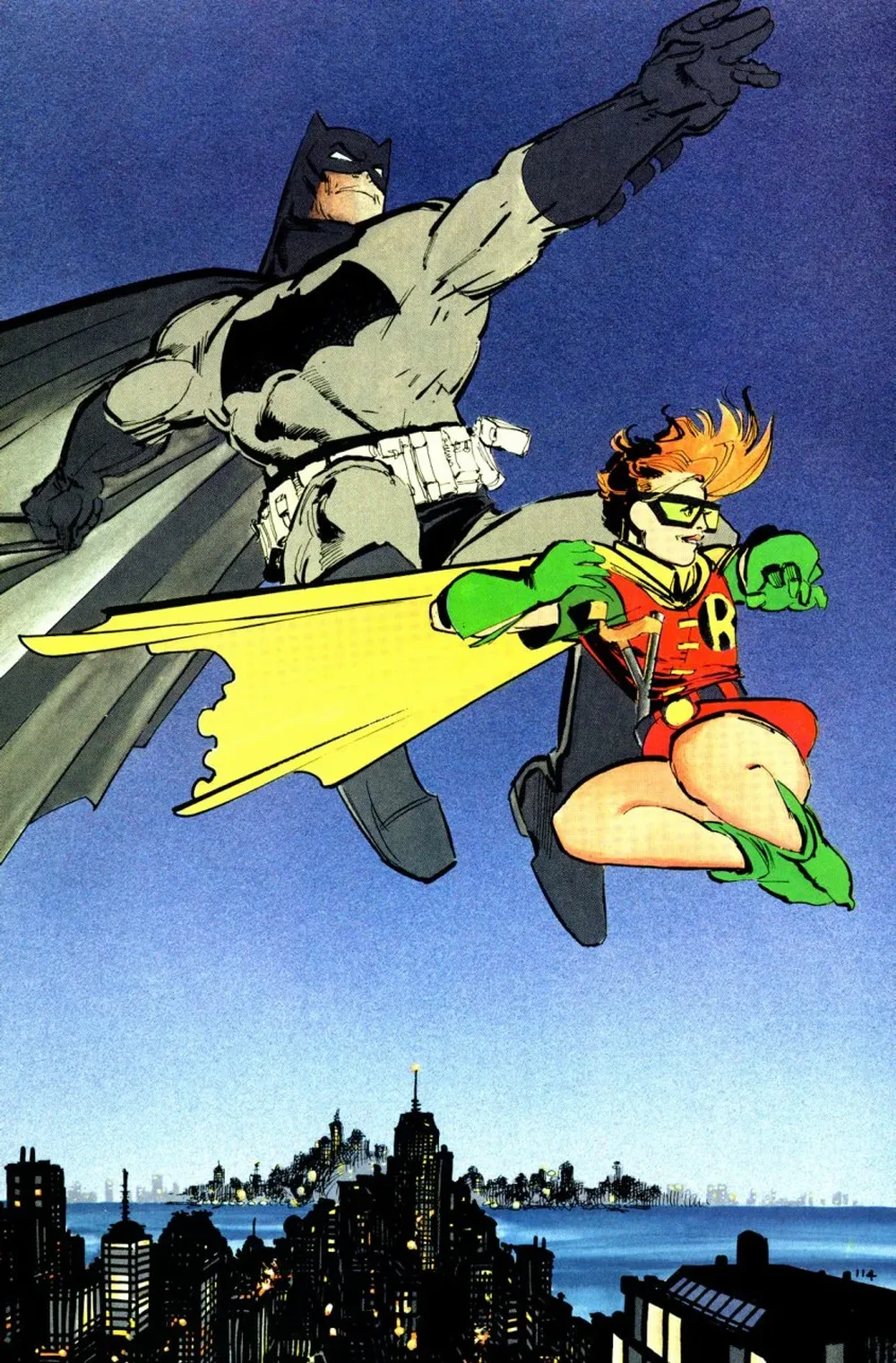 Imagen de El regreso del Caballero Oscuro, por Frank Miller