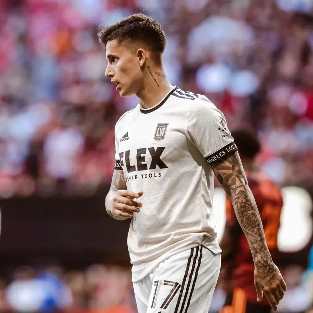 Brian Rodríguez, volante uruguayo de Los Ángeles FC