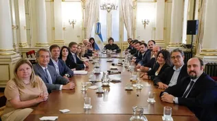 Milei reunido con los diputados de LLA