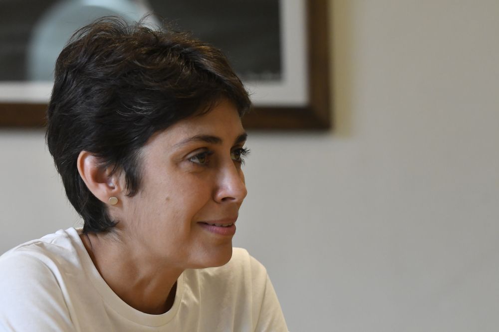 Verónica Piñeiro, candidata del Frente Amplio a la Intendencia de Montevideo