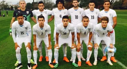El equipo de Uruguay que enfrentó a Panamá