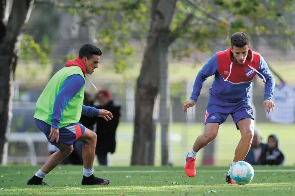 Leandro Barcia ya entrena normal
