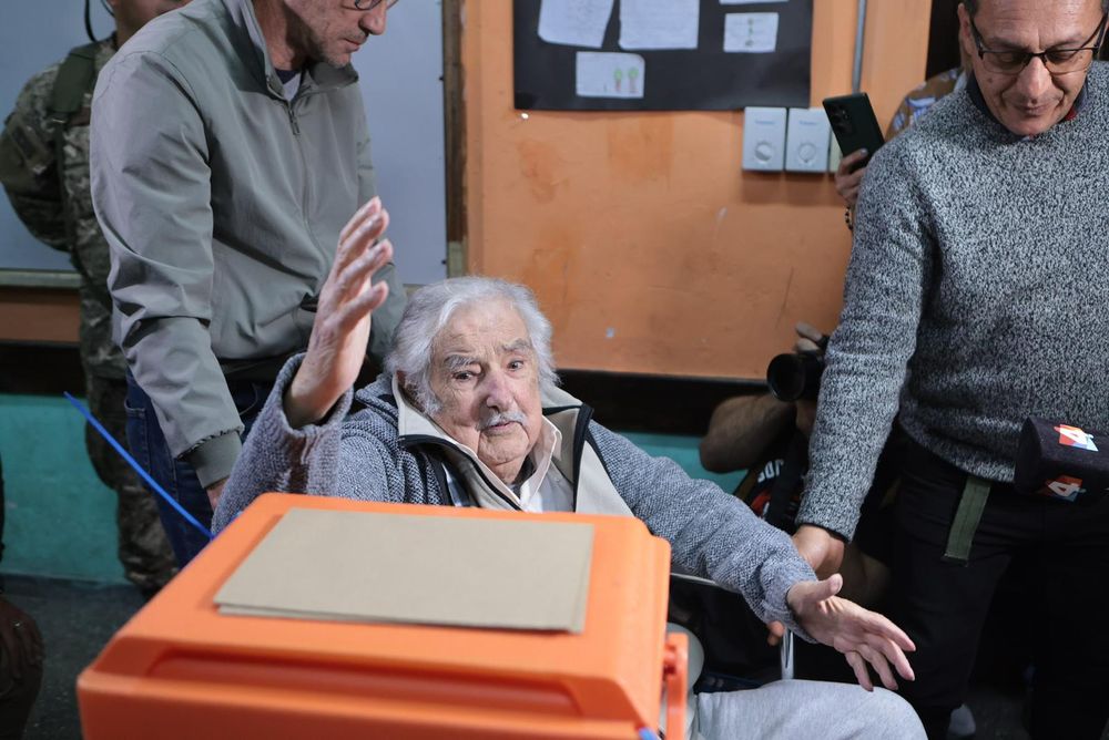 Votó José Mujica&nbsp;