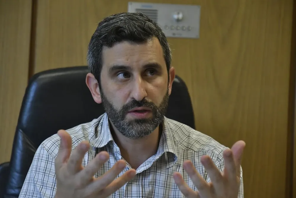 Daniel Caggiani, senador del FA.