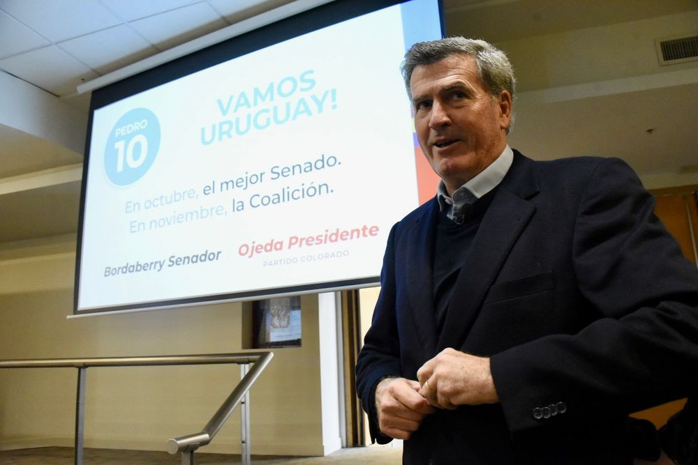 Pedro Bordaberry volvió a la política
