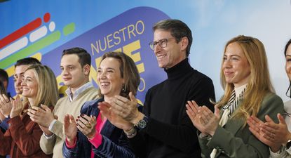 Cuca Gamarra, en el acto del PP.