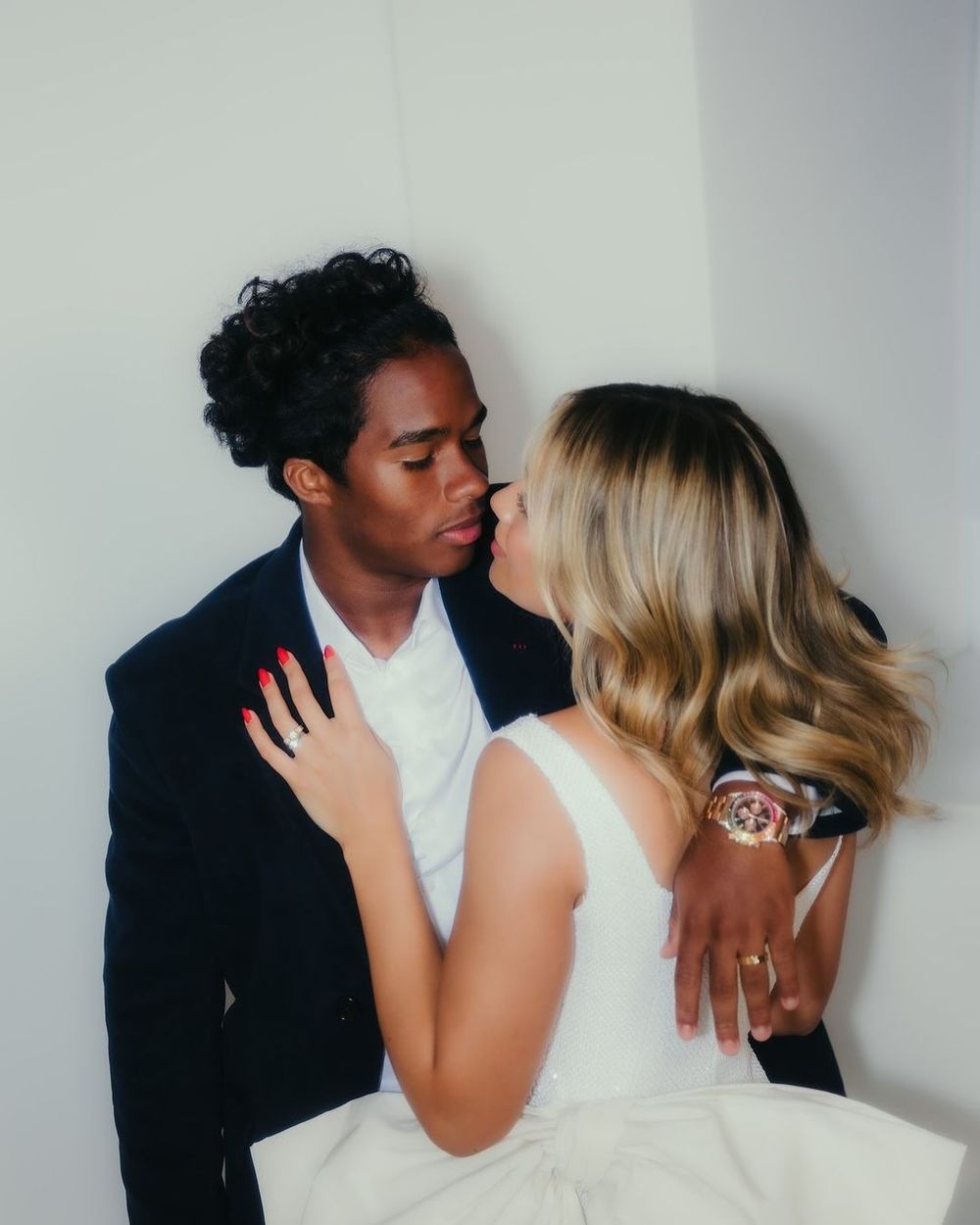 Endrick y Gabriely Miranda&nbsp;