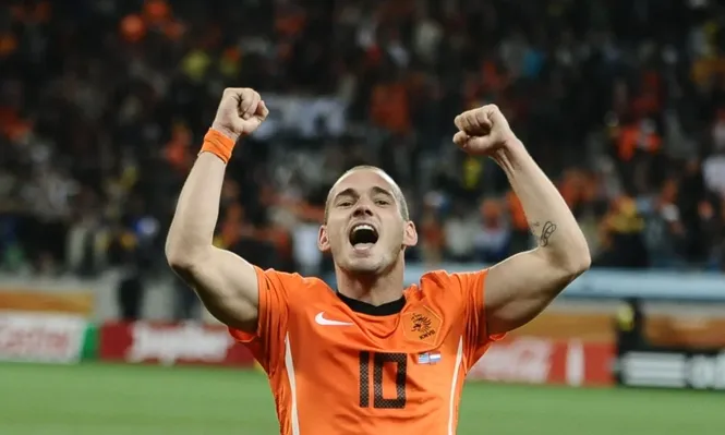 Wesley Sneijder, jugador de Inter y selección holandesa