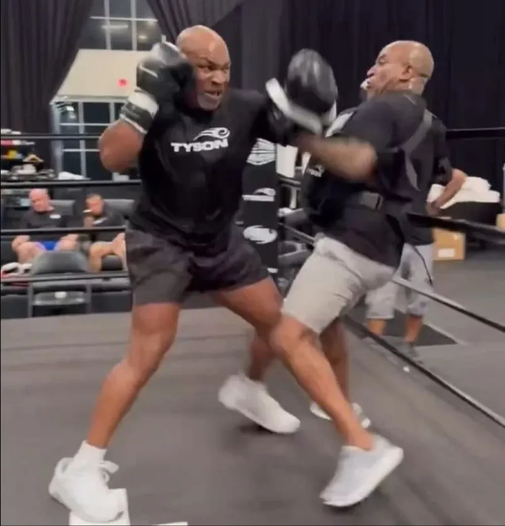 Mike Tyson se prepara con todo para su pelea con Jake Paul