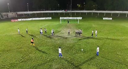 El golazo del tiro libre del Vasquito Aguirregaray