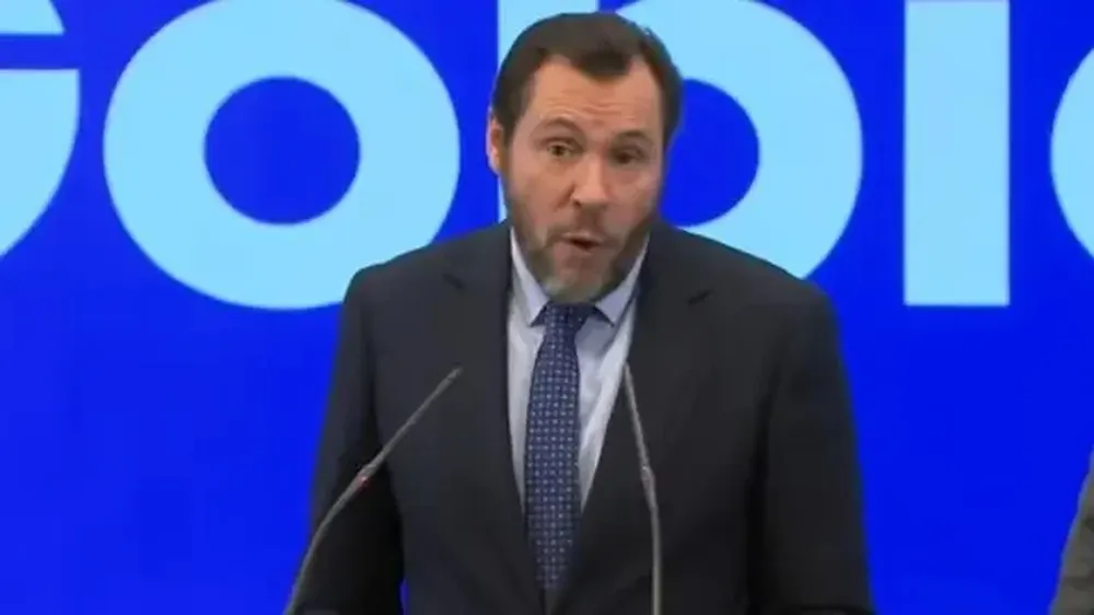 El ministro de Transportes, Óscar Puente