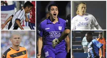 Saracchi, Gómez, Amaral, Guruceaga y De La Cruz