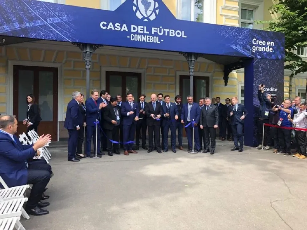 La inauguración de la Casa del Fútbol