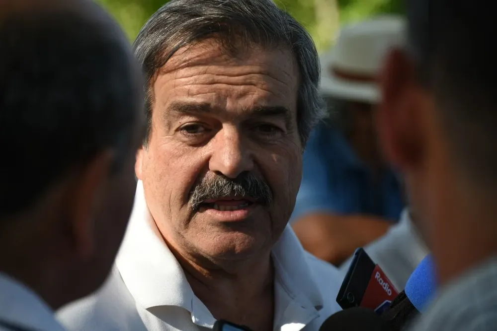 Carlos María Uriarte, ministro de Ganadería Agricultura y Pesca.