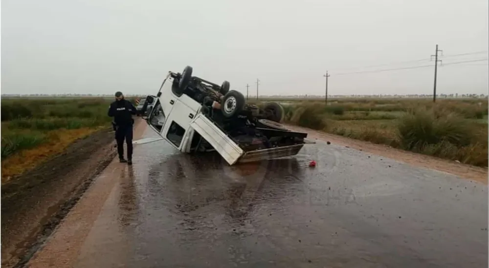El siniestro de tránsito ocurrió cerca de la localidad de 18 de Julio, en Rocha.
