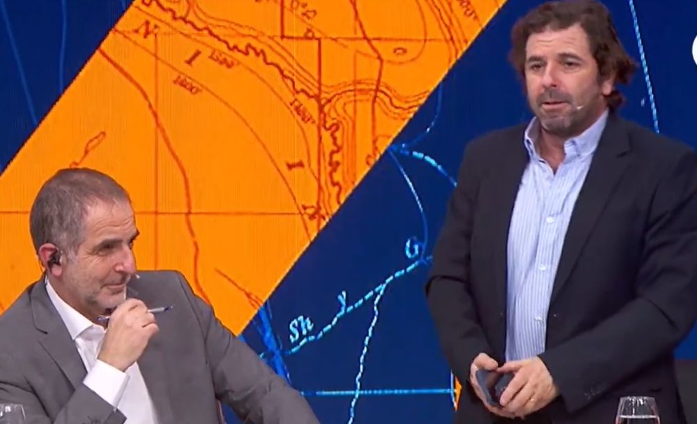 Leonardo Haberkorn y Juanchi Hounie en Séptimo Día