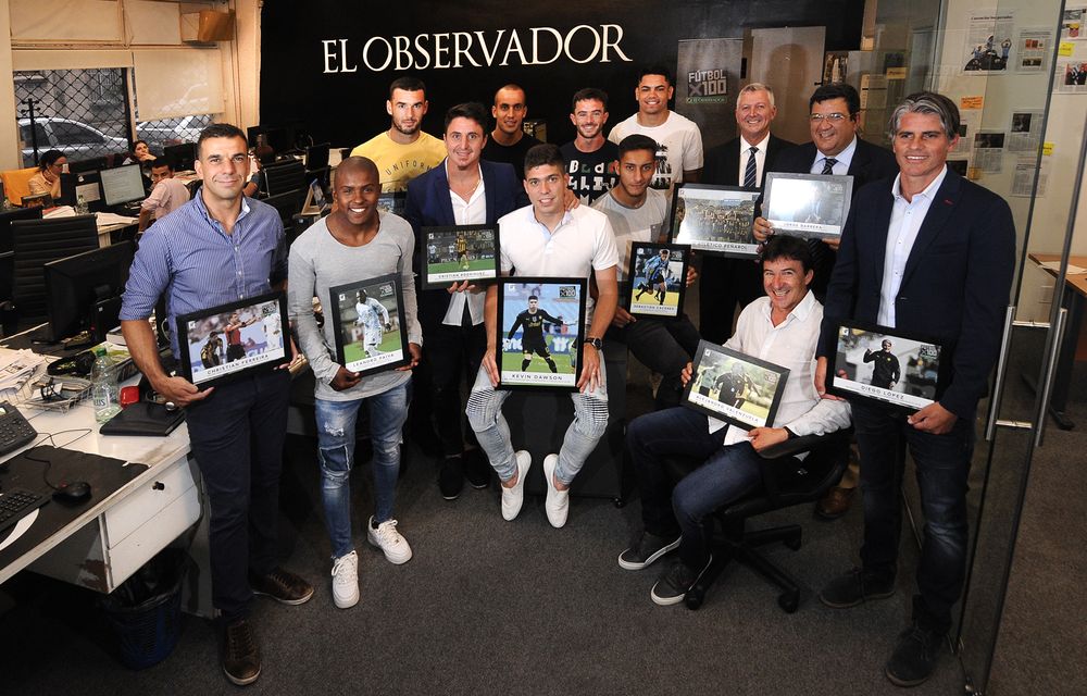Los premiados de la edición de Fútbolx100 de 2018
