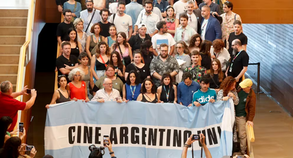 Reclamo a favor del cine argentino en San Sebastian.