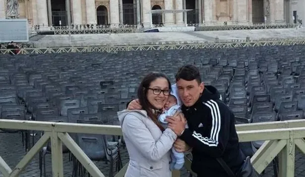 César y Katherine en Venecia